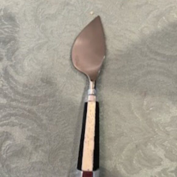 Black and White Bone Cheese Server Set - Picture 5 of 8